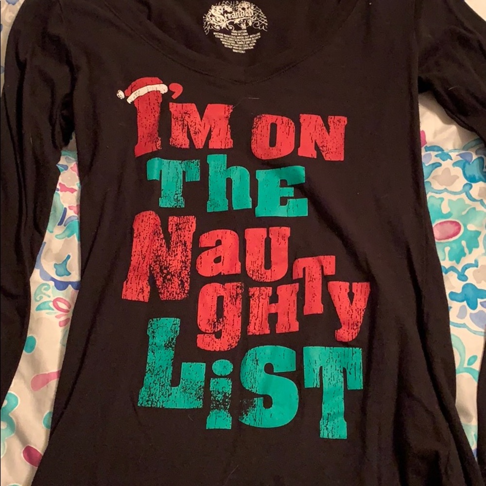 I’m on the naughty list